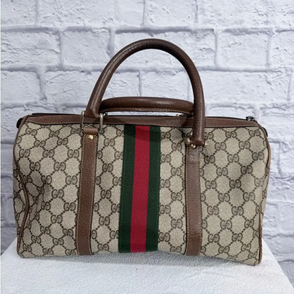 GUCCI Supreme Boston Bag